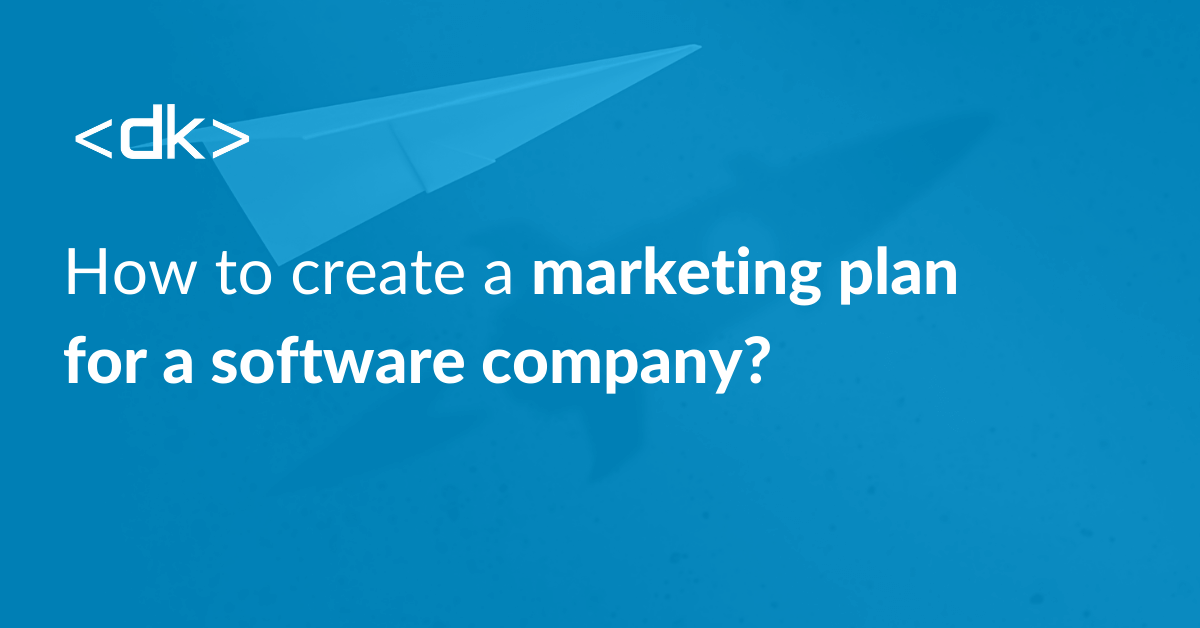 software company marketing plan